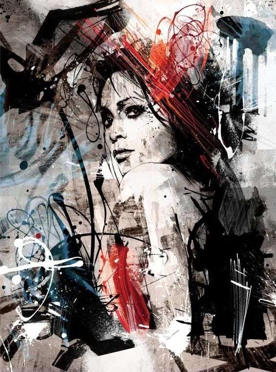 20 Complete Abstract Paintings Of Women – Bored Art