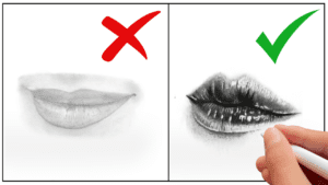 Read more about the article Hyper Realistic Lips Drawing: 6 Detailed Steps to Become Pro